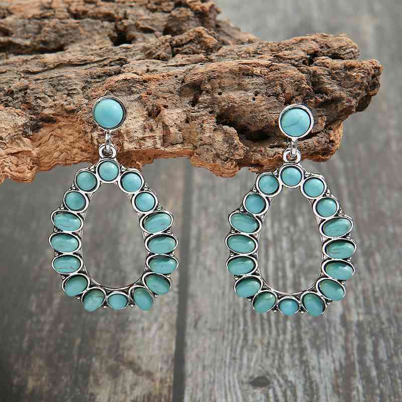 Artificial Turquoise Earrings - Dashno's Daily Blessings Boutique