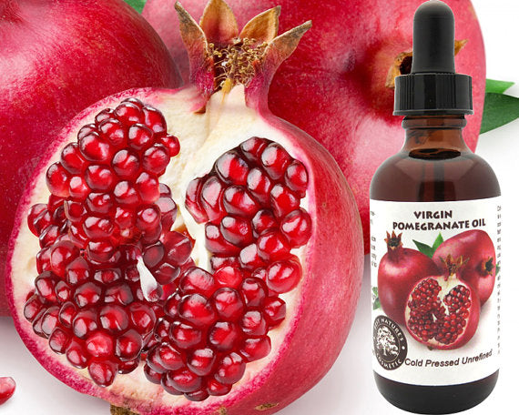 Virgin Pomegranate Oil (undiluted, cold pressed, - Dashno's Daily Blessings Boutique