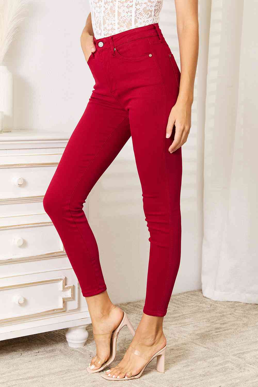 Judy Blue Full Size High Waist Tummy Control Skinny Jeans - Dashno's Daily Blessings BoutiquePants