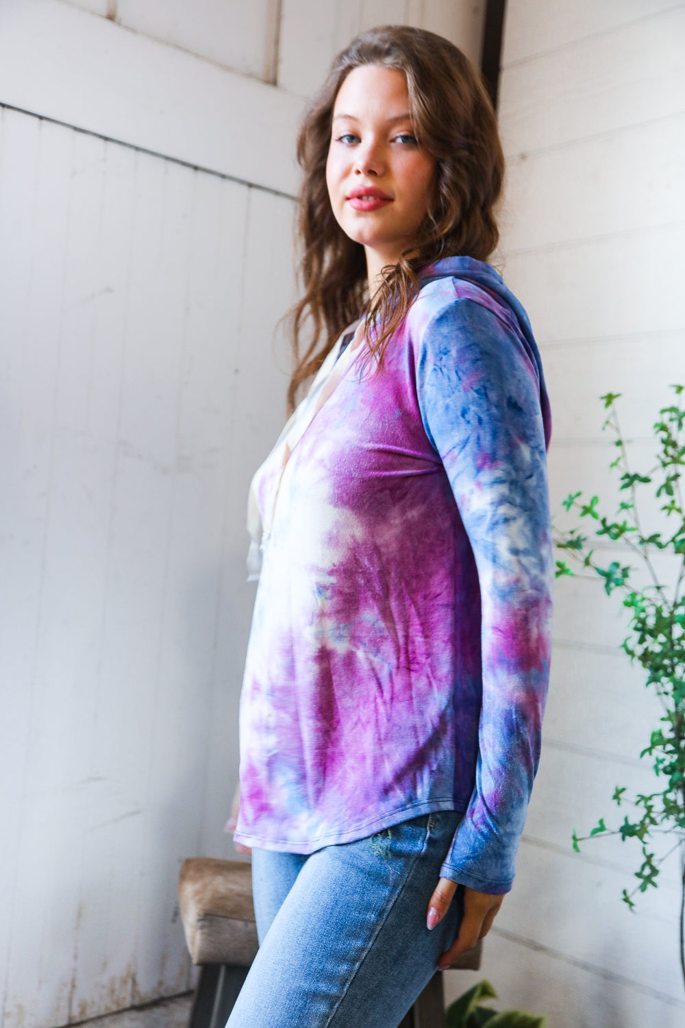 Pops of Pastel Hoodie