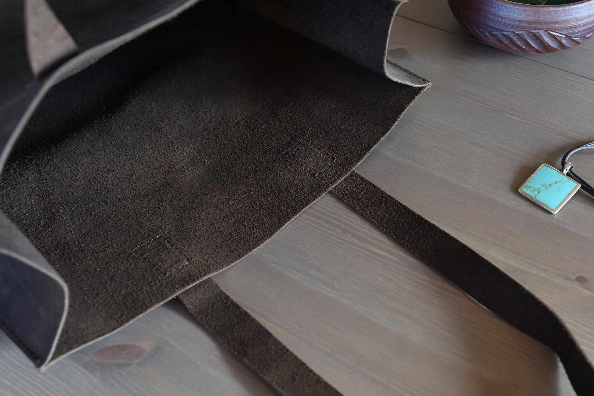 Raw Edge Tote - Dashno's Daily Blessings Boutique