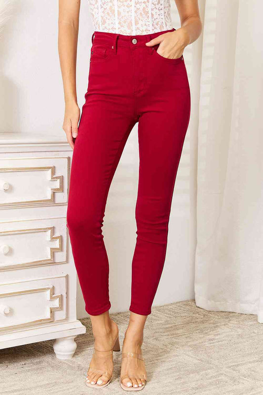 Judy Blue Full Size High Waist Tummy Control Skinny Jeans - Dashno's Daily Blessings BoutiquePants