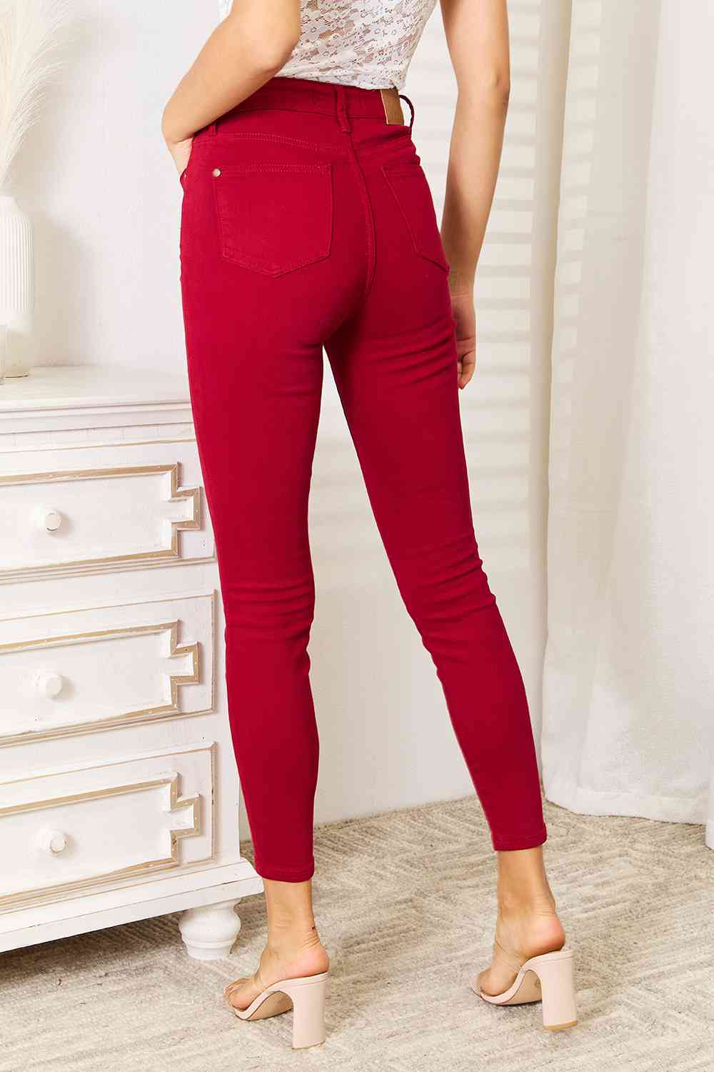 Judy Blue Full Size High Waist Tummy Control Skinny Jeans - Dashno's Daily Blessings BoutiquePants