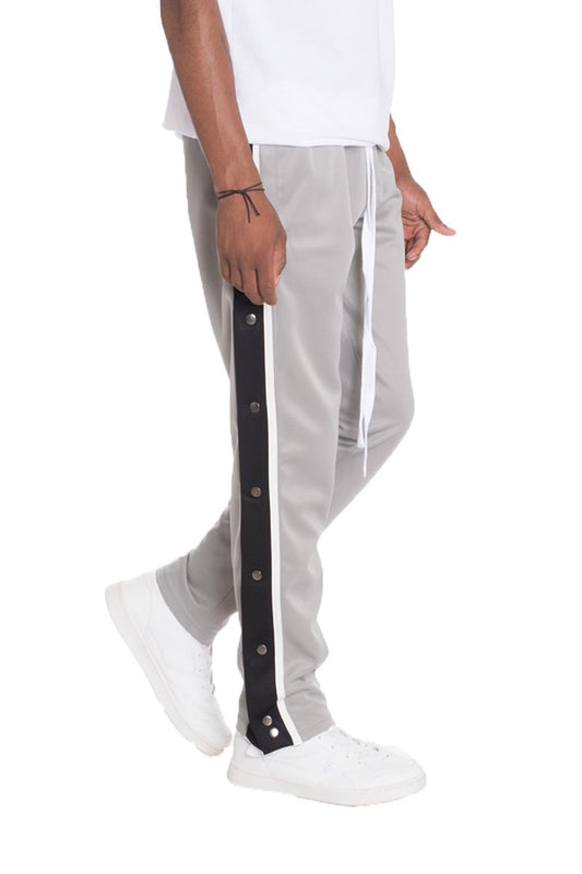 SNAP BUTTON TRACK PANTS - Dashno's Daily Blessings Boutique