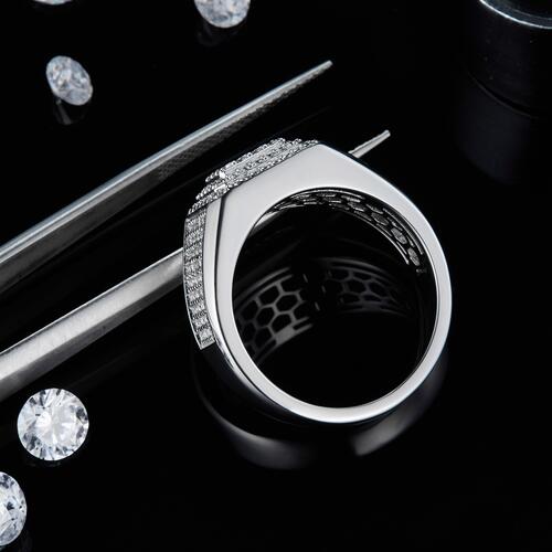 Moissanite 925 Sterling Silver Ring - Dashno's Daily Blessings Boutique